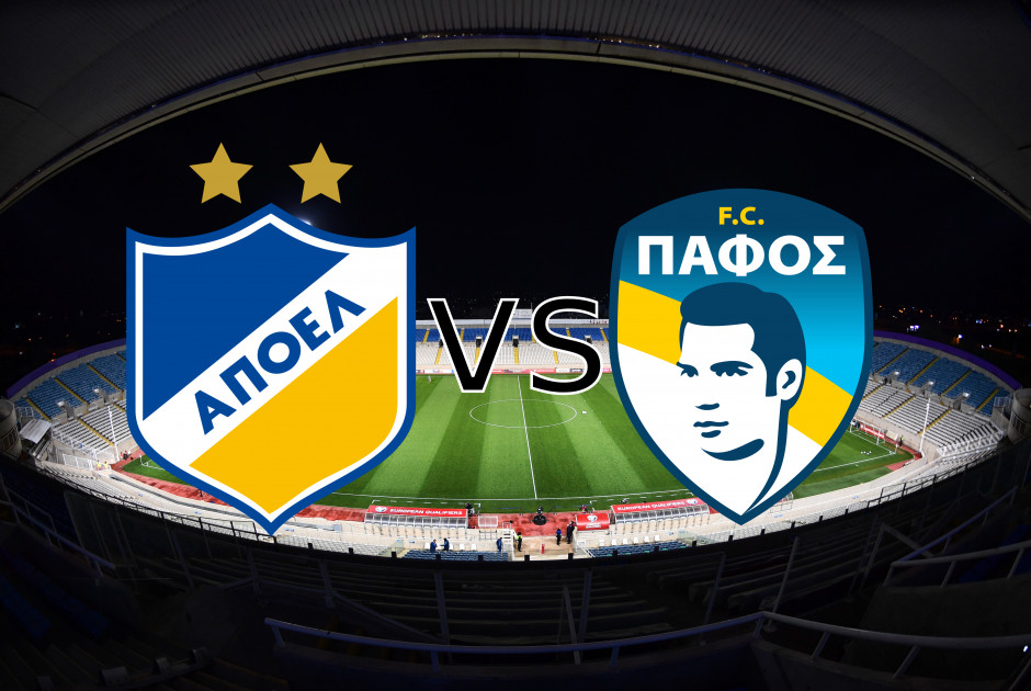 🔴LIVE: ΑΠΟΕΛ – Πάφος FC (19:00, ΓΣΠ)