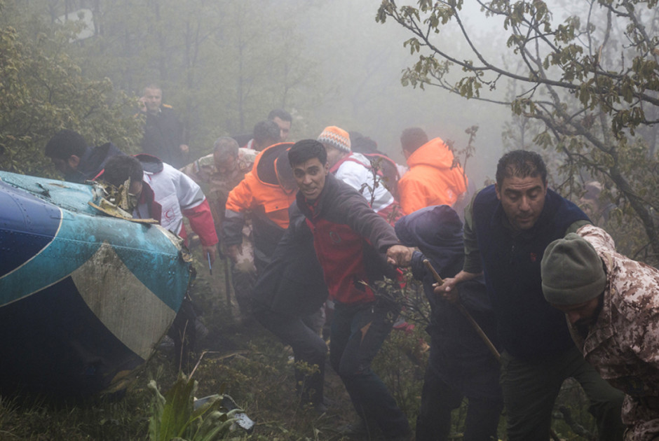 Ιράν: Ο στρατός ξεκινά έρευνα για τα αίτια που οδήγησαν στη συντριβή του ελικοπτέρου με τον πρόεδρο Ραϊσί