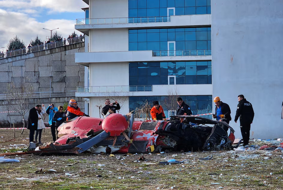 Τουρκία: Τέσσερις νεκροί σε συντριβή ελικοπτέρου