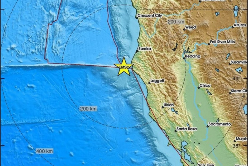 Ισχυρός σεισμός 7 Ρίχτερ στην Καλιφόρνια