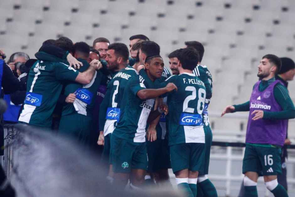 Παναθηναϊκός – ΠΑΟΚ 2-1: ΤΡΙΠΟΝΤΟ με ανατροπή και κορυφή