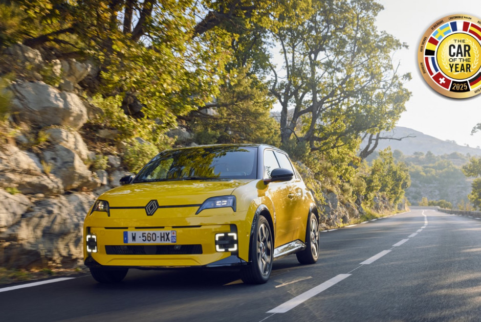 Το Renault 5 E-Tech Electric είναι το Eυρωπαϊκό Αυτοκίνητο της χρονιάς 2025