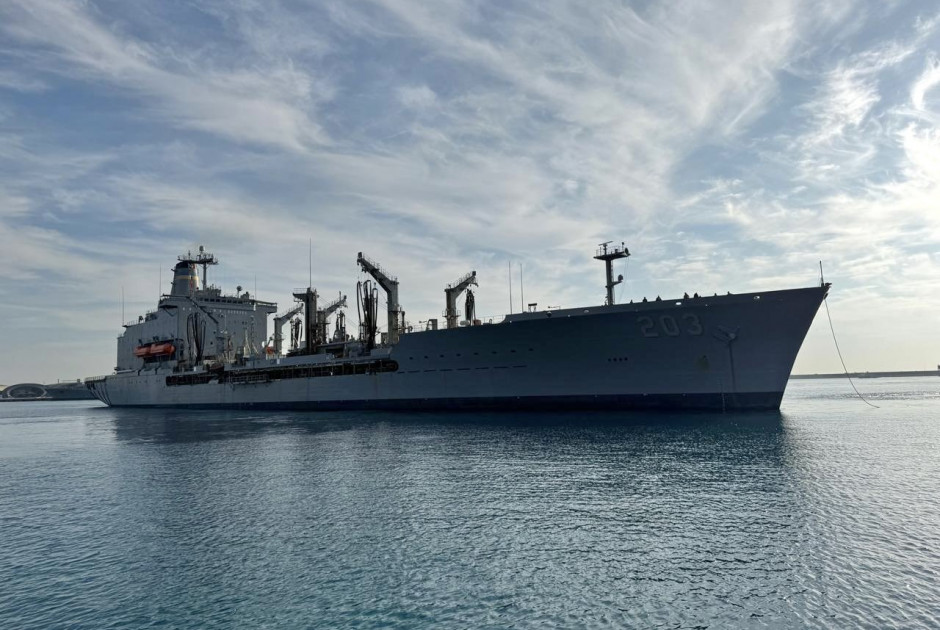 Στο λιμάνι Λεμεσού το USNS Laramie