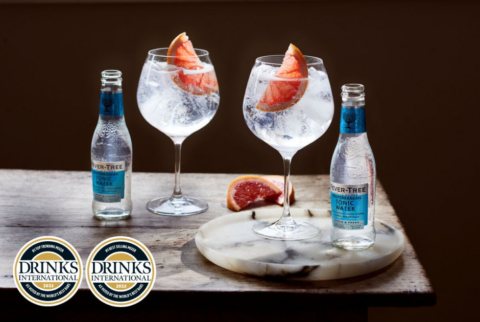 Fever-Tree: Νο1 Best Selling & No1 Top Trending mixer brand για 11η συνεχόμενη χρονιά