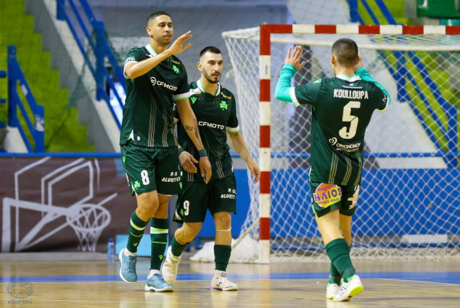 Κύπελλο Futsal: Νίκες για Ομόνοια και ΑΕΚ στην ημιτελική φάση